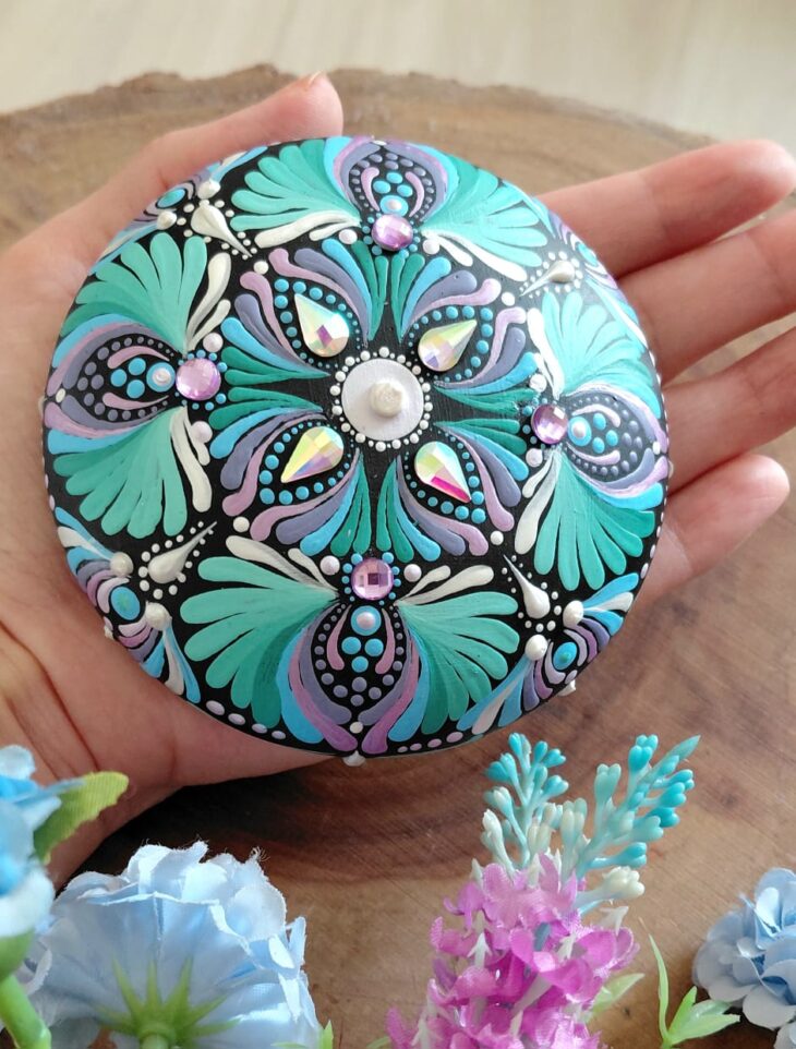 Paleta de cores verde